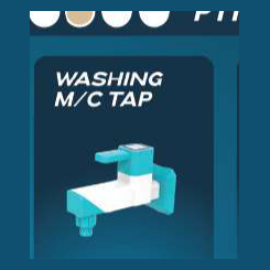 Cube Washing M/C Tap